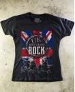 Camiseta Uk British Rock Oficial - Paranoid Music Store