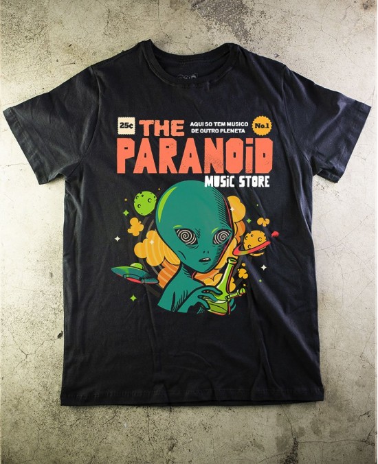Alien 01 T-Shirt - Paranoid Music Store