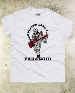 Camiseta Bass Player 02 - Paranoid Music Store