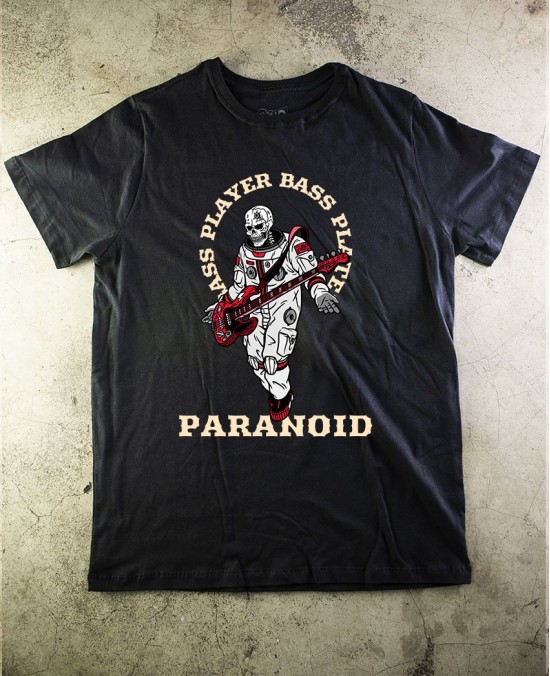 Bass Player 02 T-Shirt - Paranoid Music Store