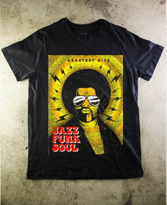 Cartaz Soul Black T-Shirt - Paranoid Music Store