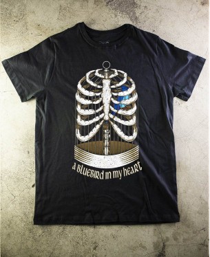Camiseta Collection Skull 13 - Blue Bird - Paranoid Music Store