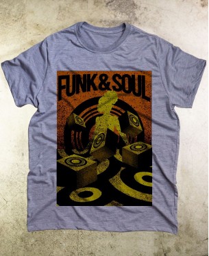 Camiseta Funk & Soul - Paranoid Music Store - Vintage
