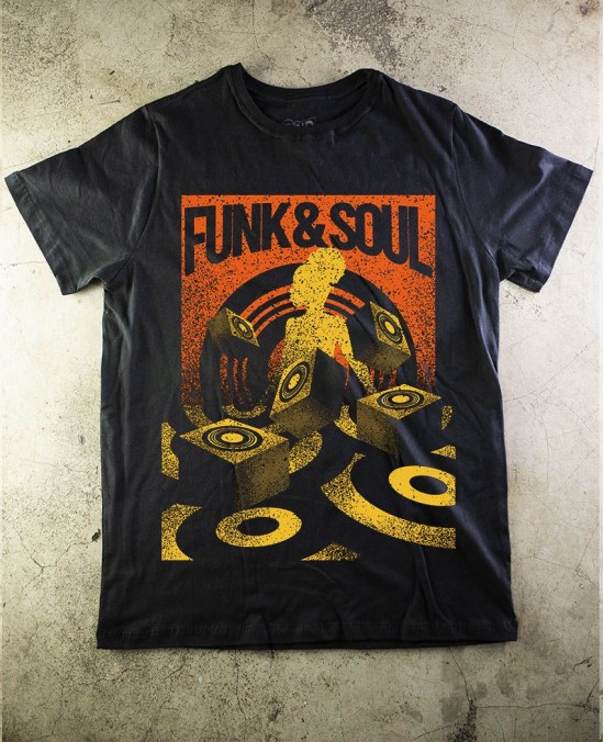 Camiseta Funk & Soul - Paranoid Music Store