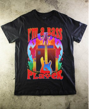 Camiseta I'm a bass player - Paranoid Music Store