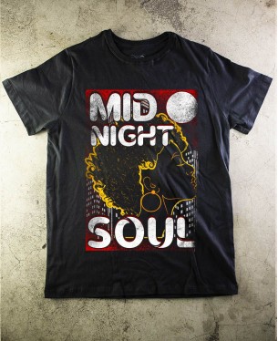 Camiseta Midnight Soul - Paranoid Music Store