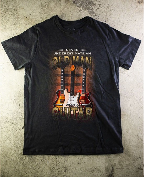 Camiseta Oldman Guitar 01 - Paranoid Music Store