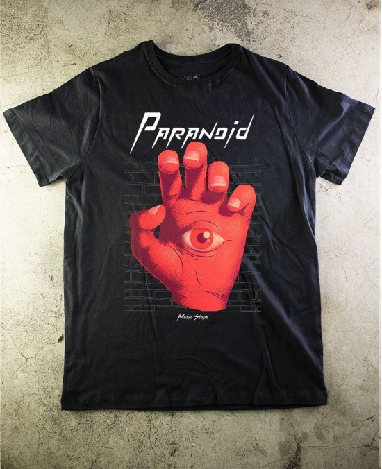 Eye 01  T-Shirt - Paranoid Music Store