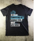 Camiseta Pare de usar - Paranoid Music Store