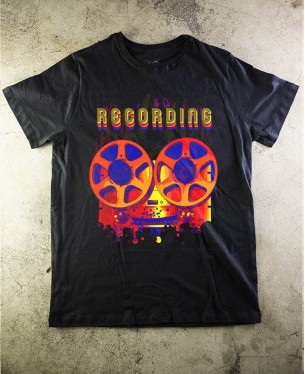 Camiseta Recording - Paranoid Music Store