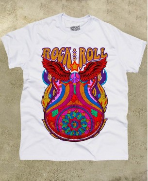 Rock and Roll T-Shirt - Paranoid Music Store