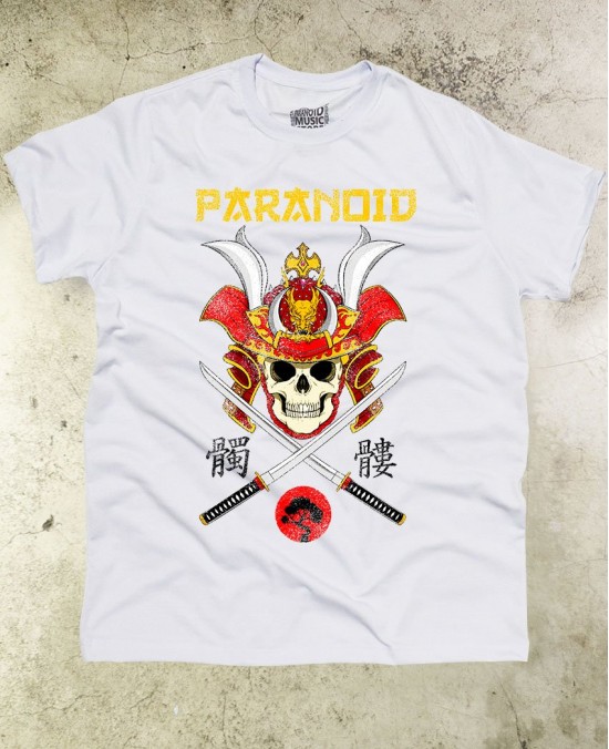 Samurai 01 T-Shirt - Paranoid Music Store