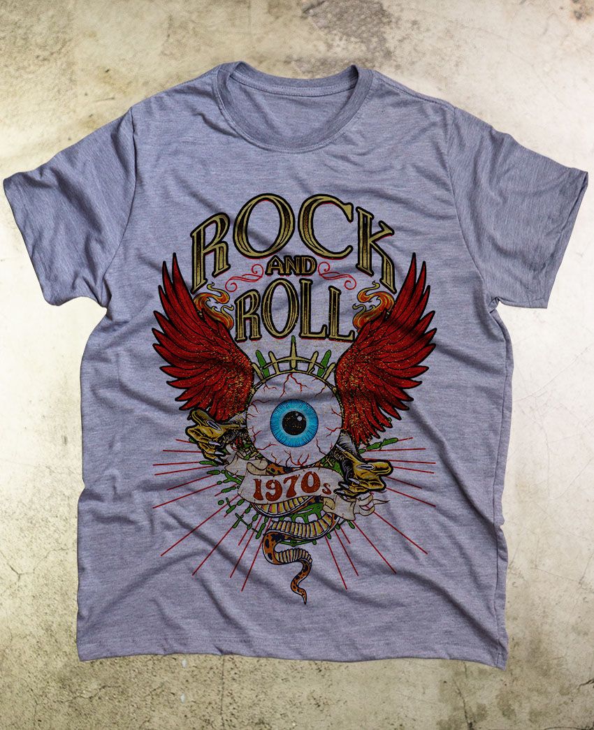 Camiseta and Roll Eye - Music Store
