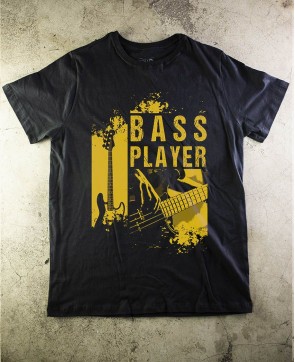 Bass Player 01 T-Shirt - Paranoid Music Store