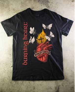 Collection Skull 15 T-Shirt - Burning Heart - Paranoid Music Store