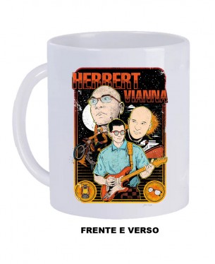 White Mug - Herbert Vianna 01 Official  - Paranoid Music Store