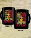 Full Black Mug - Jota Quest The Power of the Wig 01 Official - Paranoid Music Store