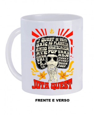 White Mug - Jota Quest The Power of the Wig 02 Official - Paranoid Music Store