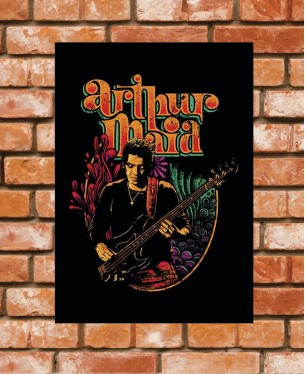 Poster / Frame Arthur Maia 01 Official - A3 / A4  Paranoid Music Store