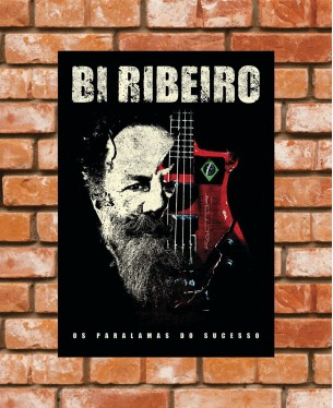 Poster / Frame Bi Ribeiro 01 Official - A3 / A4  Paranoid Music Store