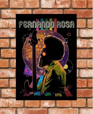 Poster / Frame Fernando Rosa 02 Official - A3 / A4 Paranoid Music Store