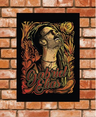 Poster / Frame Gabriel Elias 01 Official - A3 / A4 Paranoid Music Store