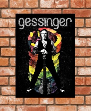 Poster / Frame Humberto Gessinger 02 Official - A3 / A4 Paranoid Music Store