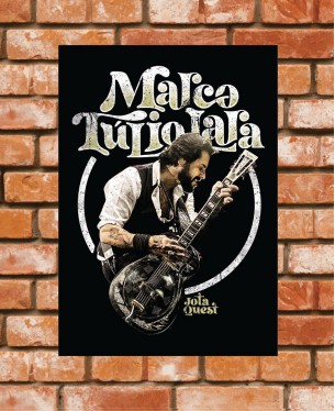 Poster / Frame Marco Túlio 01 Official - A3 / A4 Paranoid Music Store
