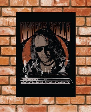 Poster / Frame Marcos Valle 01 Official - A3 / A4 Paranoid Music Store