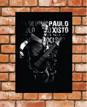 Poster / Frame Paulo Xisto 01 Official - A3 / A4 Paranoid Music Store 
