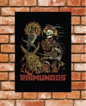 Poster / Frame Raimundos 01 Official - A3 / A4 Paranoid Music Store