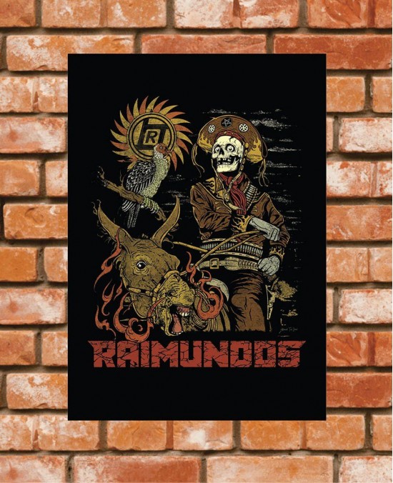 Poster / Frame Raimundos 01 Official - A3 / A4 Paranoid Music Store