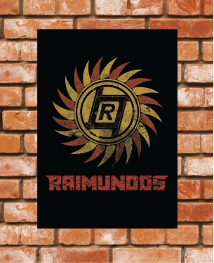 Poster / Frame Raimundos 02 Official - A3 / A4 Paranoid Music Store