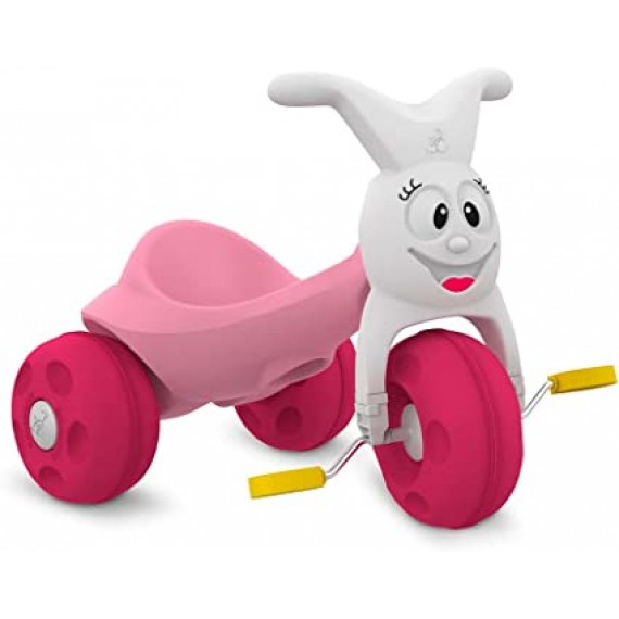 Triciclo Infantil Bandeirante Smart Comfort 3 em 1 Pedal e Passeio
